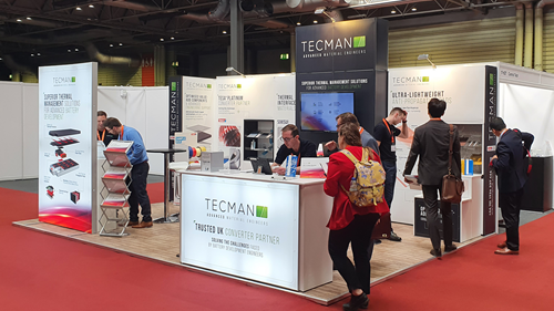 Tecman stand at Battery Cells & Systems Expo 2022