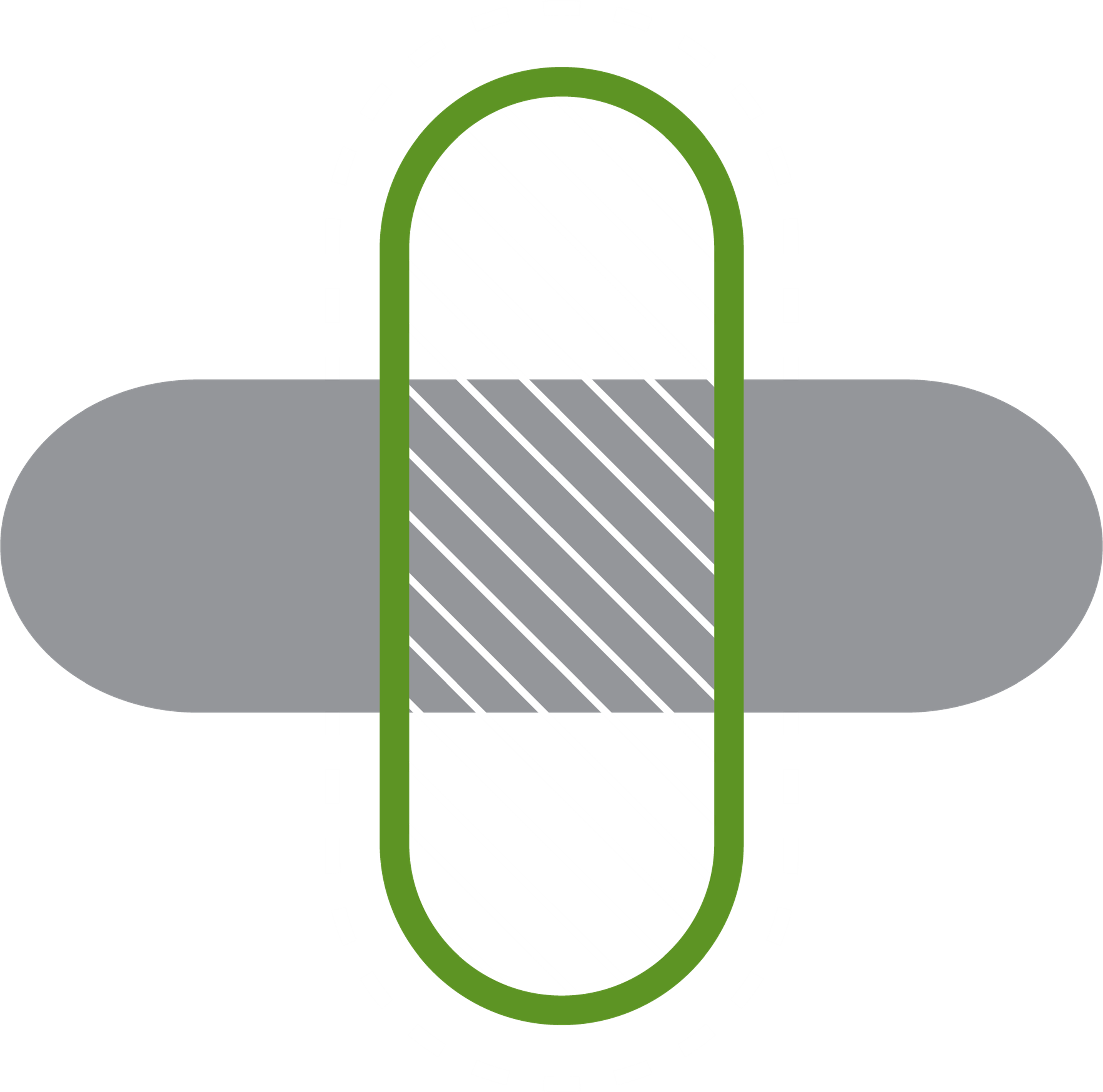 Die Cutting Icon On Blue V2