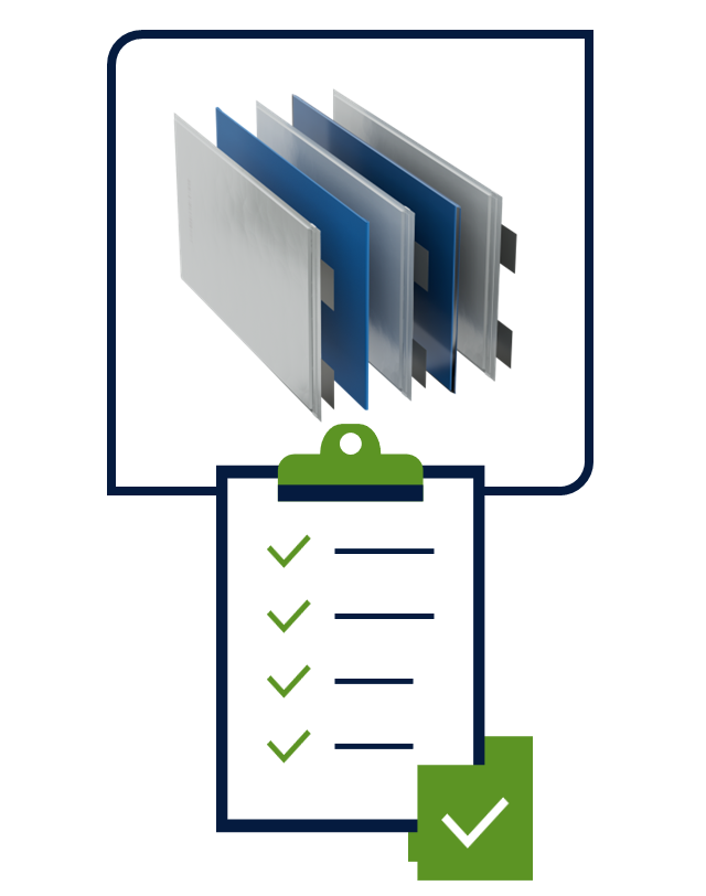 Thermal Cell Barrier Text Block Insulation Mat Replacement