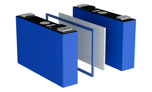 Advanced thermal cell barrier with built in frame