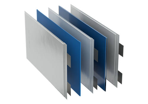 Pouch cell thermal barrier diagram