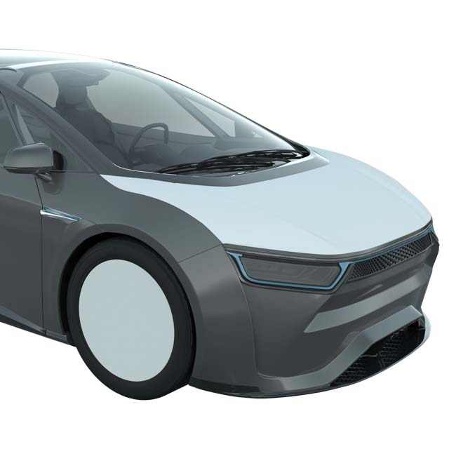 Tecman Car Paint Wheel Cover Crop